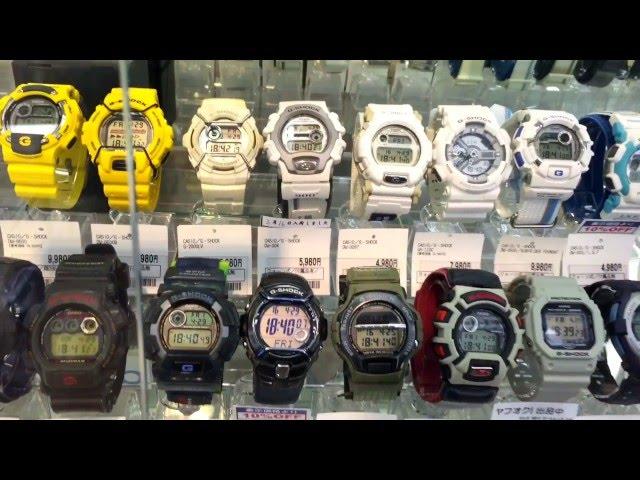 G-Shock hunting at thrift store #2 | Book Off PLUS