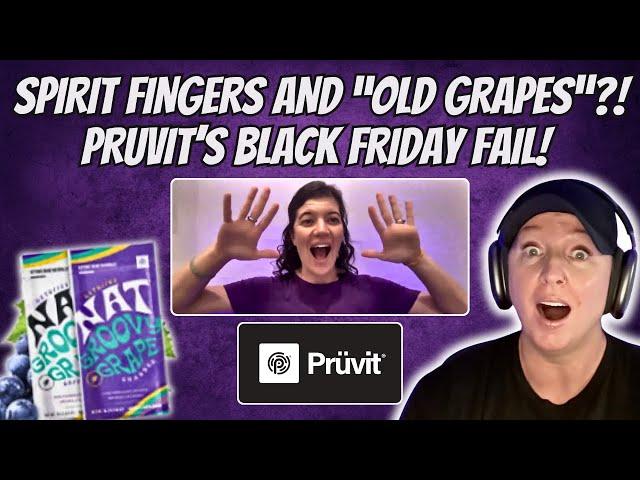 Spirit Fingers and "Old Grapes": Pruvit's Black Friday Fail