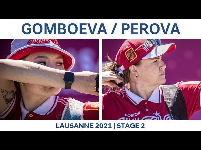 Svetlana Gomboeva v Ksenia Perova – recurve women gold | Lausanne 2021 Hyundai Archery World Cup S2