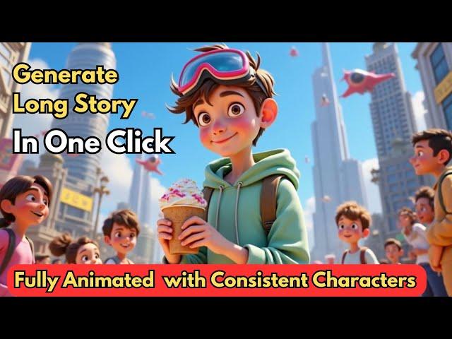 Create Animated Kids’ Stories with ONE AI Prompt! (No Editing Needed!) Learn and Flourish