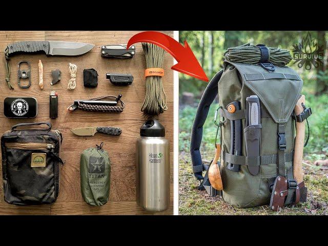 Top 10 Ultimate Urban Survival Kit & Bug Out Bag Gear Essentials