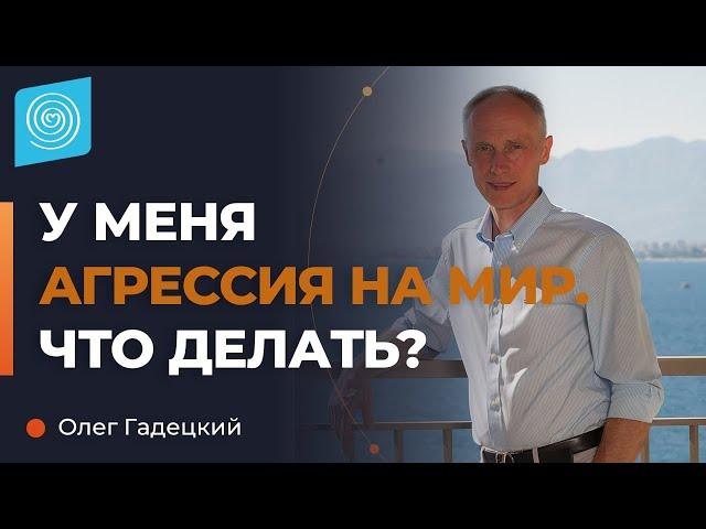 Агрессивный взгляд на мир. Как справиться с проблемами? Олег Гадецкий