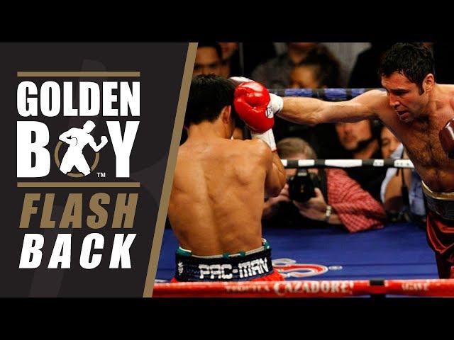 Golden Boy Flashback: Oscar De La Hoya vs. Manny Pacquiao (FULL FIGHT)