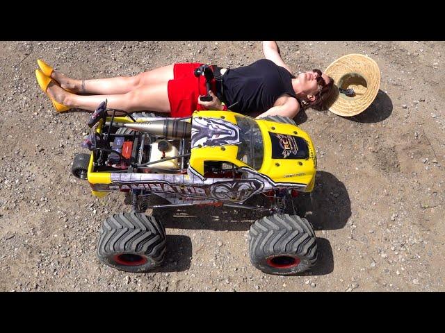 RCMAX 80cc SUPREME GAS ENGINE - RAMINATOR MONSTER TRUCK - PRIMAL RC | RC ADVENTURES