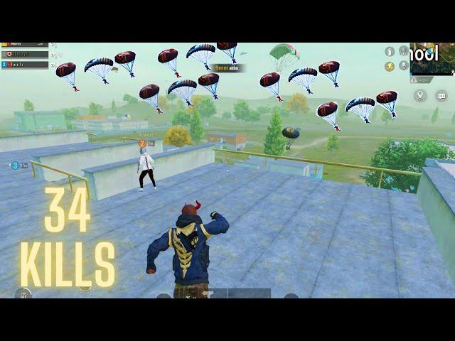 BEST GAMEPLAY in | 90 FPS | EMULATOR | 34 KILLS | PUBG MOBILE#10