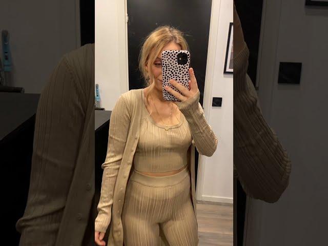 H&M LOUNGEWEAR TRY ON HAUL #shorts