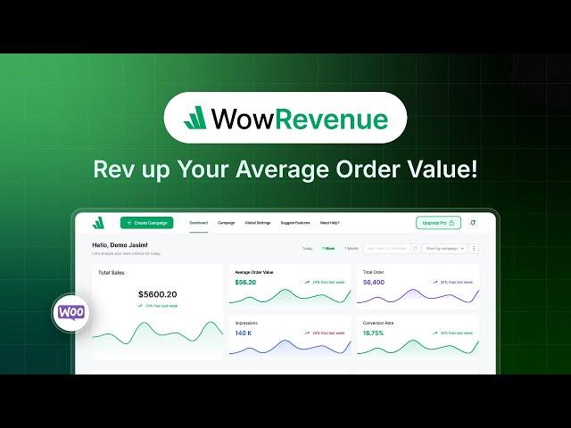 WowRevenue - Rev up the Average Order Value of Your WooCommerce Store!