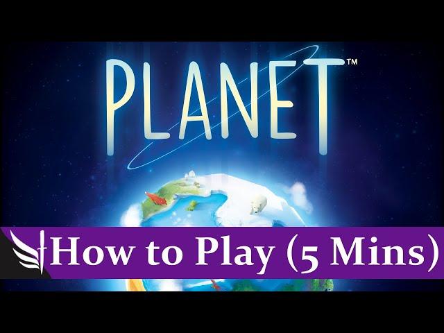 Planet How to play (FULL Rules, 5 minutes)