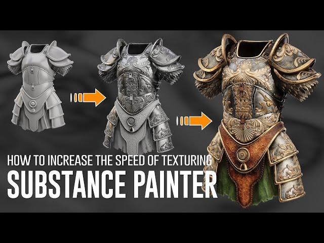 How to increase the speed of texturing In Substance Painter -- English version