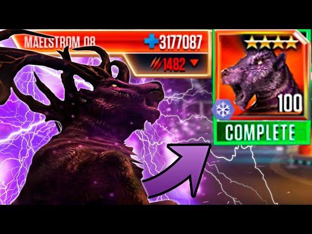 MAELSTROM 08 LEVEL 100 REACHED!!! - Jurassic World The Game - *CHRISTMAS MEGALOCEROS BOSS * HD