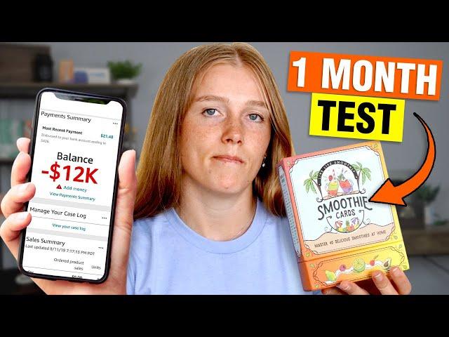 I Tried Amazon FBA For 1 Month - The Honest Results