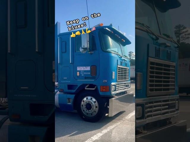American trucks #godbless #international #cabover#usa #viralshorts #bigrig#caminhão