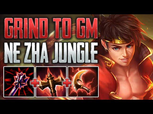 TRYING TO HIT GRANDMASTERS! Ne Zha Jungle Gameplay (SMITE Ranked Conquest)