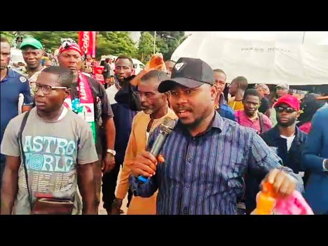 Protesters Storm Collation Centre, Accuses REC, Police & APC - Say, FG Supervising Illegality In Edo