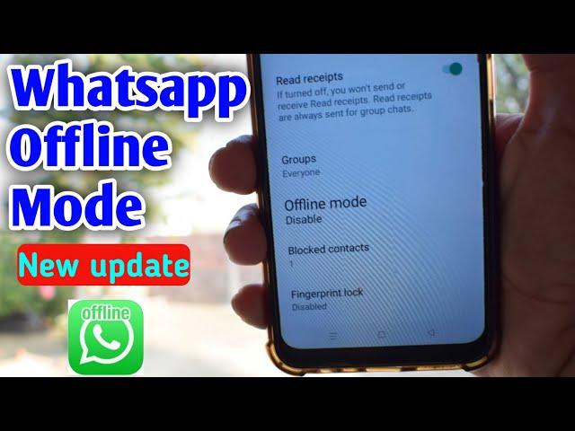 How to Show Offline on Whatsapp | Whatsapp Offline Mode