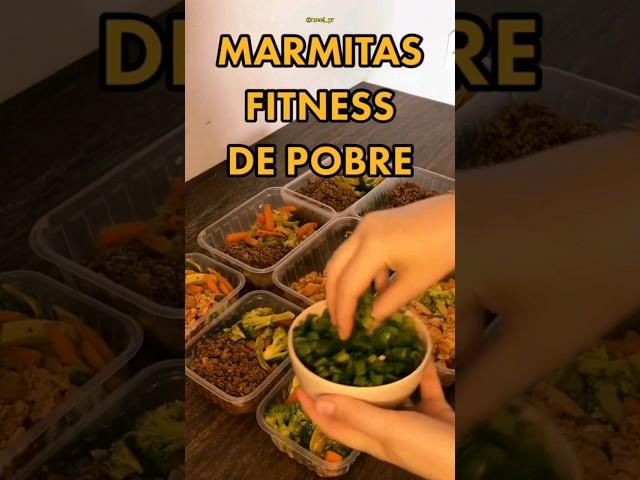 ️MARMITA fit para EMAGRECER gastando POUCO!!!️ #caloricdeficit #marmitafit #emagrecimentorápido