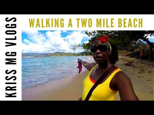 Epic Two Mile Walk Of Grand Anse Beach in Grenada!