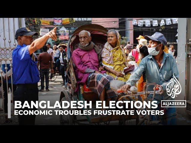 Bangladesh elections: Economic troubles frustrate voting public