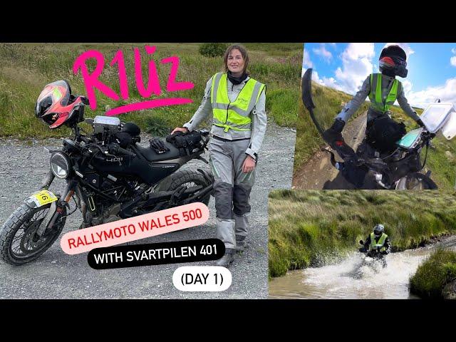 R1Liz - RallyMoto Wales 500 with Svartpilen 401 (Day 1)