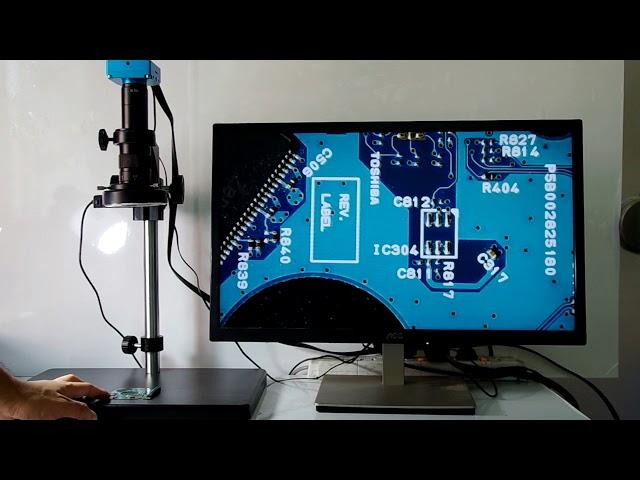 LAPSUN COM 16MP 1080P@60FPS HDMI or USB Digital Microscope Camera