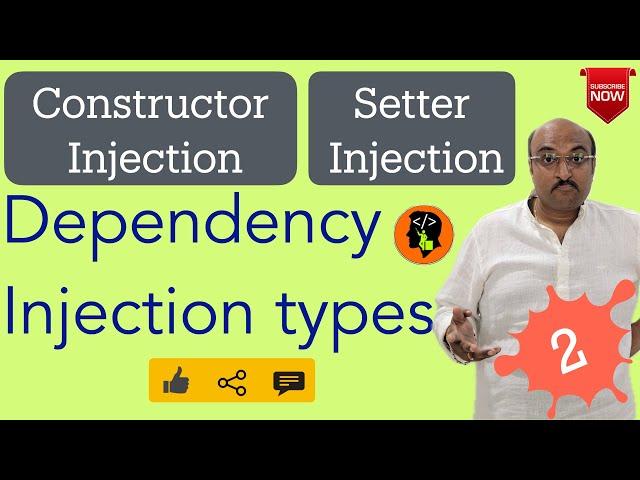 Constructor & Setter Injections demystified : Dependency Injection - Part 2