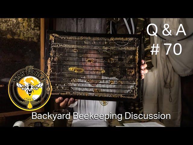 Backyard Beekeeping Questions and Answers 70, Vivaldi boards, brood in Flow Super and more!