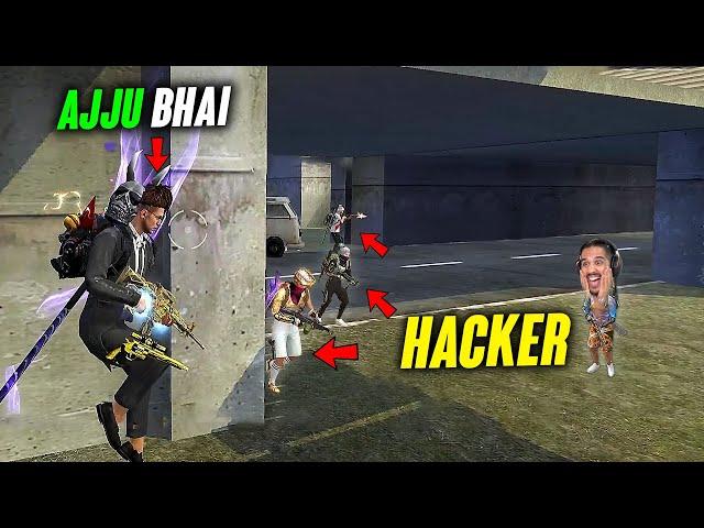 HACKER TRY TO KILL AJJUBHAI AND @DesiGamers_ FUNNY GAMNEPLAY - FREE FIRE HIGHLIGHTS