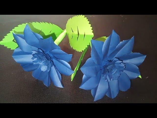 A Creative Paper Flower /RS CraftZone /Paper Flower Making Idea ️