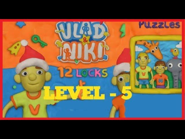 Vlad & Niki 12 Locks Level 5 Zoo Walkthrough