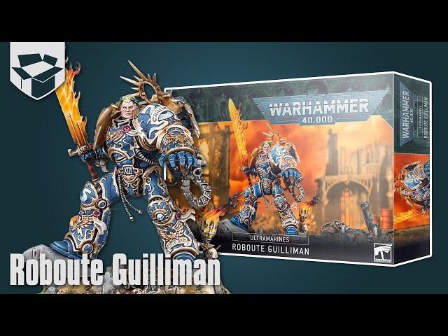 Распаковка - Space Marines Roboute Guilliman