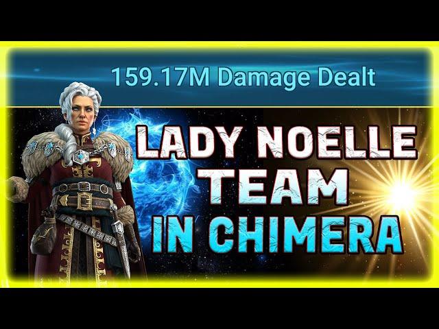 I USED LADY NOELLE IN CHIMERA! TEST SERVER! RAID: SHADOW LEGENDS