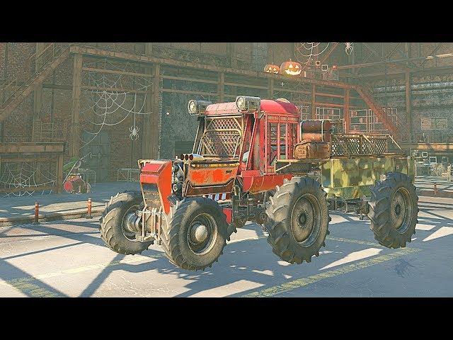 CROSSOUT - ПОСТРОИЛ ВОЕННЫЙ ТРАКТОР МТЗ!