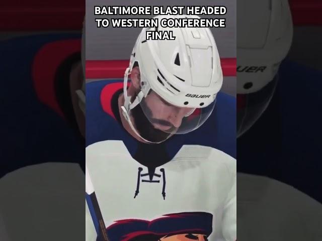 BALTOMRE MOVES ONTO WEST FINAL | SIHL #hockey #baltimore #sihl #overtimethriller