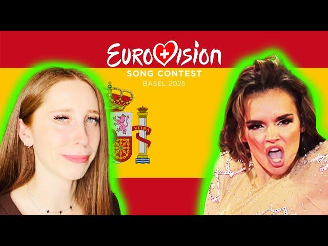 LET'S REACT TO SPAIN'S SONG FOR EUROVISION 2025 // MELODY "ESA DIVA"