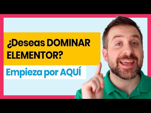 Cómo usar Elementor en Wordpress  Conoce su interfaz y empieza a usarlo como un PRO ️