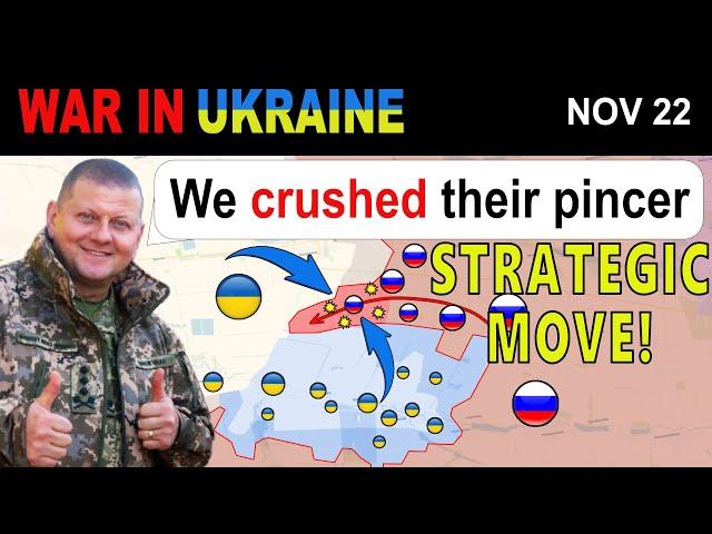 22 Nov: Ukrainian Forces DESTROY RUSSIAN PINCER STRATEGY | War in Ukraine Explained