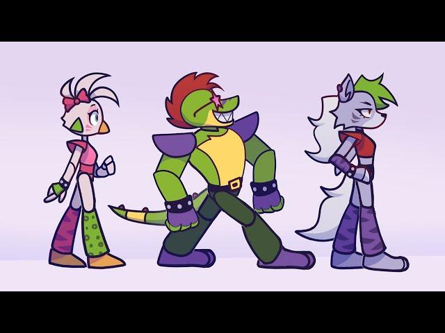 Dr. Monty Phonk Walk - FNAF: SECURITY BREACH animation