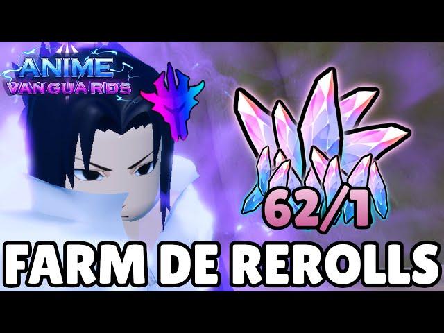 COMO FARMAR MUITAS TRAIT REROLLS NO ANIME VANGUARDS!