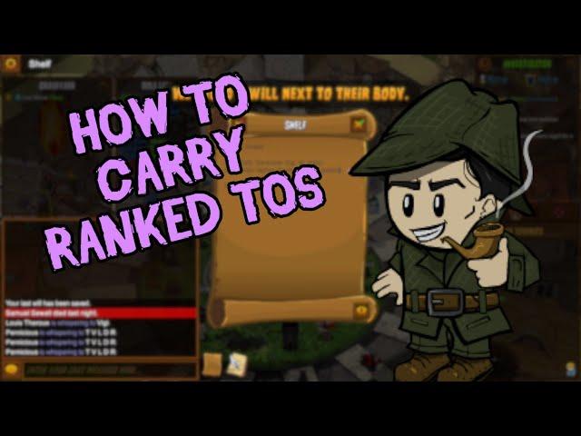 Town of Salem Ranked | How To Carry Ranked ToS | Investigator