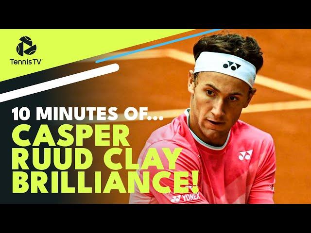 10 MINUTES OF: Casper Ruud Clay Court Brilliance! 