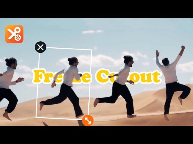 How to create Freeze Frame Effect in YouCut? ‍️‍️｜Clone Effect｜