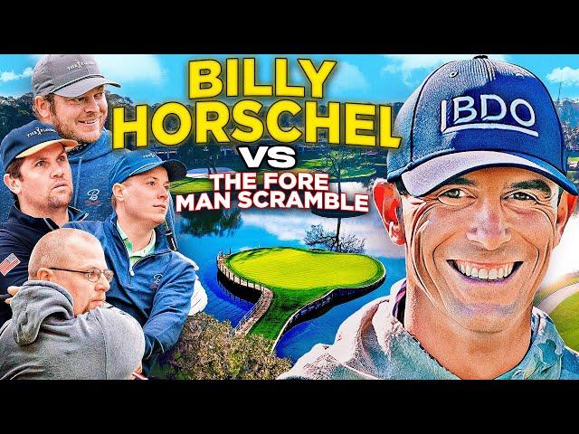 Billy Horschel vs. The Fore Man Scramble (TPC Sawgrass, Stadium Course)