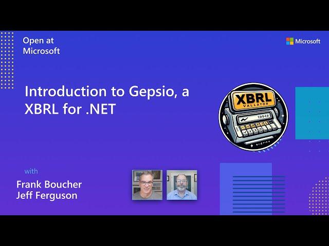 Introduction to Gepsio, a XBRL for .NET