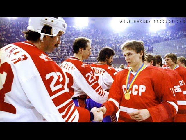 СССР - Канада 8:2 ЧМ-1983 Обзор Матча | РЕШАЮЩИЙ МАТЧ ТУРНИРА | Интервью Тихонова и Третьяка