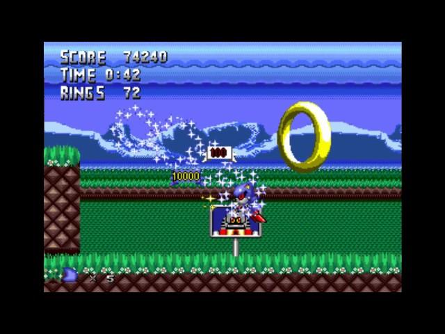 Metal Sonic Hyperdrive Walkthrough part 1 - Resort Isle Zone