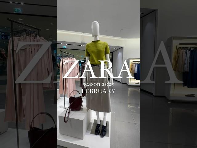 ZARA collection 2025/ FEBRUARY