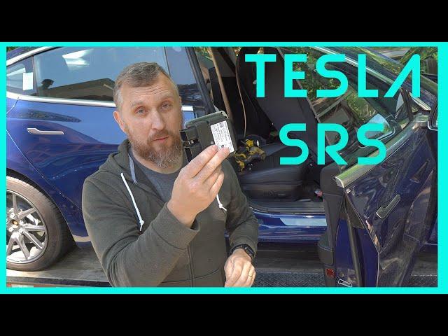 Tesla Model 3  SRS airbag module removal