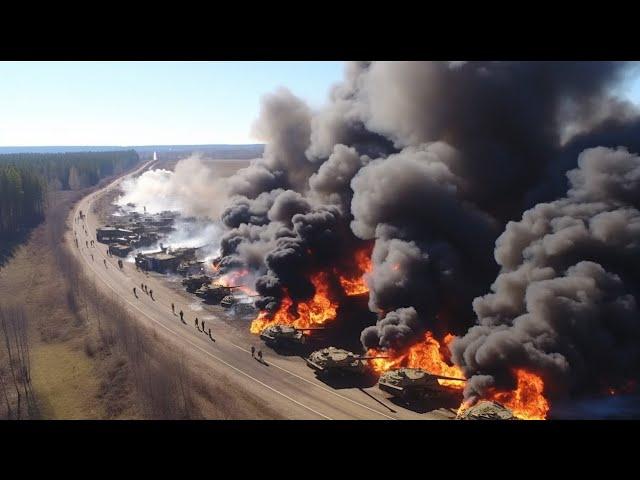 Today, Russian Troops Failed to Enter Odessa Russian Advanced Tank Stuck in Ukrainian Landmine.