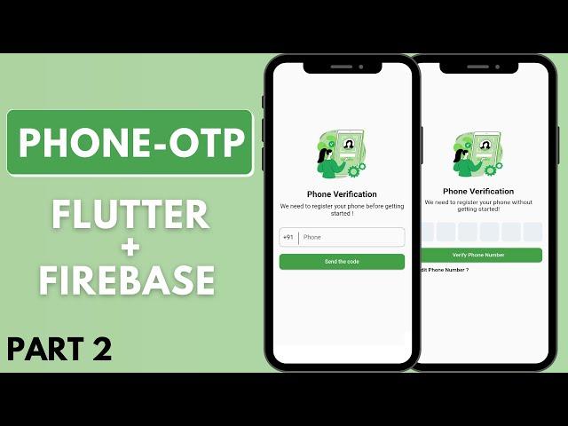 Phone number OTP Authentication | Flutter firebase