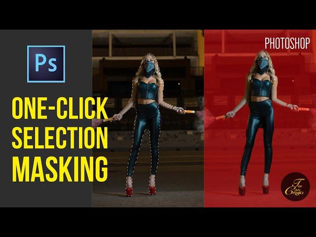 Easy One-Click Selection Masking Tutorial - Select Subject in Photoshop